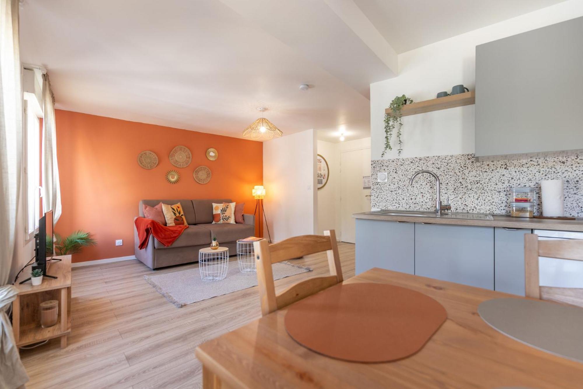 Le Corallo - T2 Cosy Et Moderne En Hyper-Centre Bergerac Kültér fotó