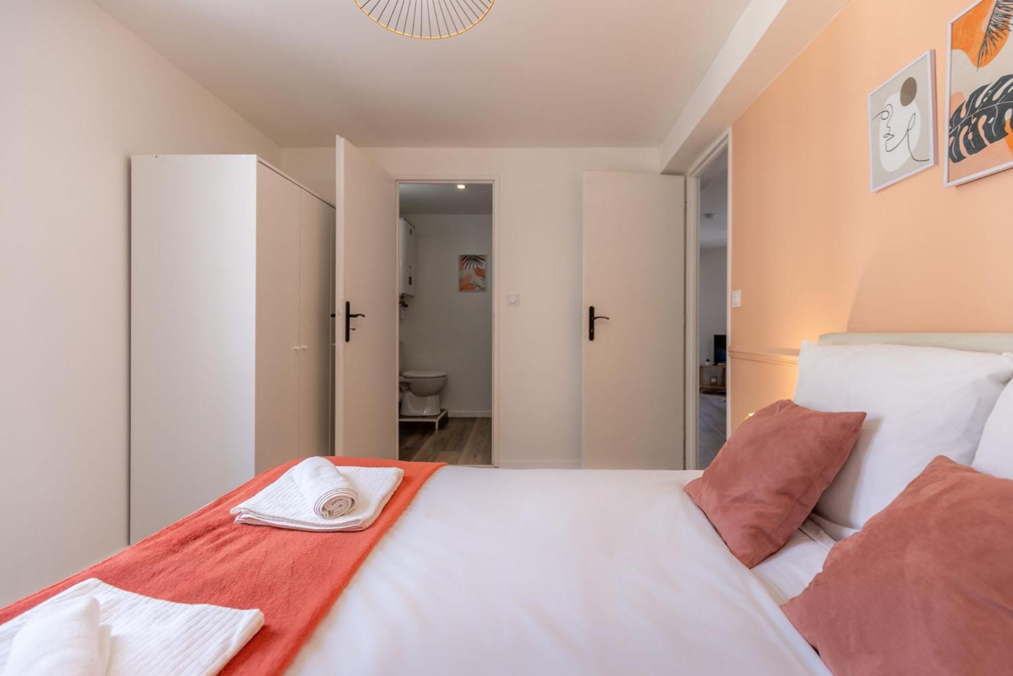Le Corallo - T2 Cosy Et Moderne En Hyper-Centre Bergerac Kültér fotó