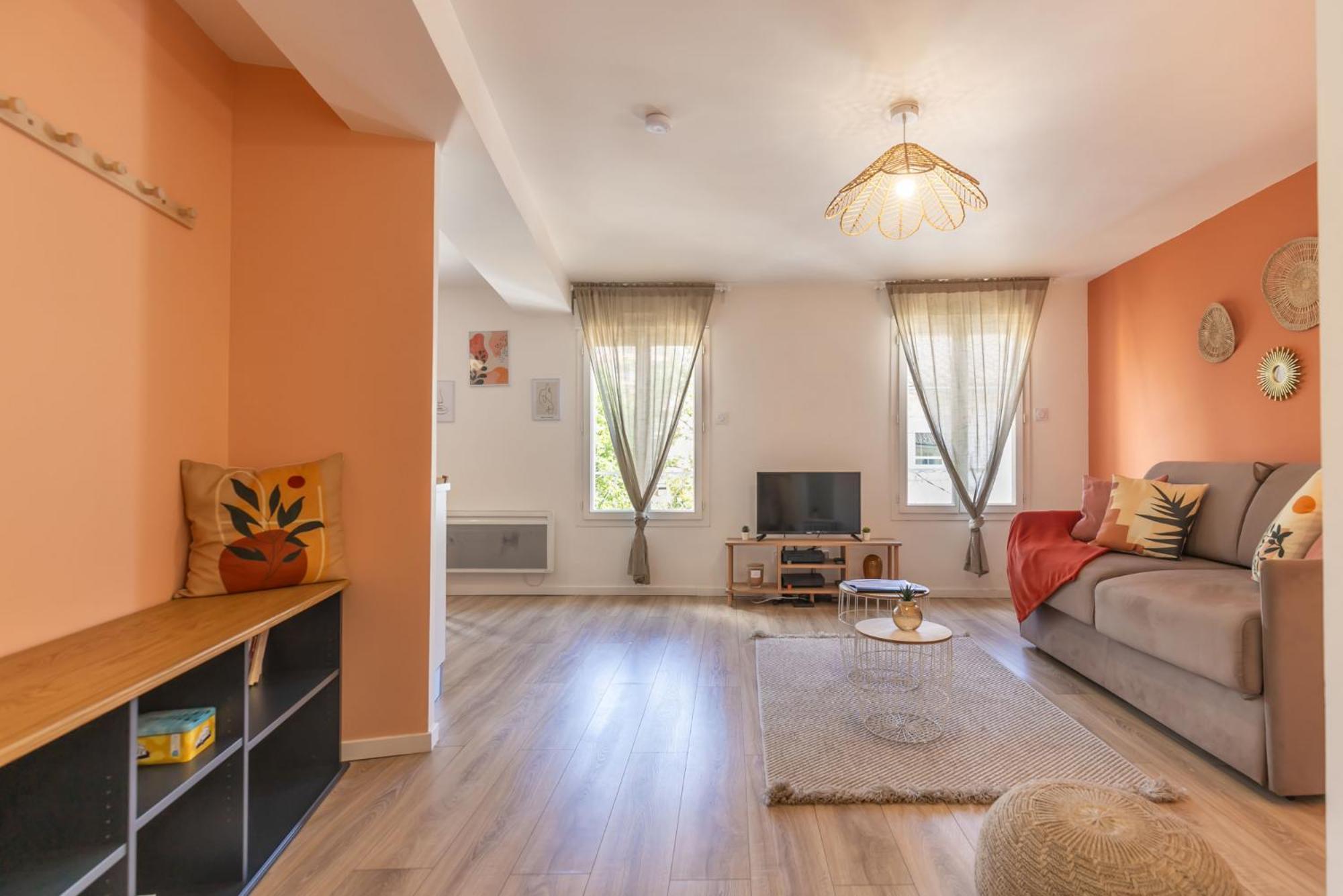 Le Corallo - T2 Cosy Et Moderne En Hyper-Centre Bergerac Kültér fotó