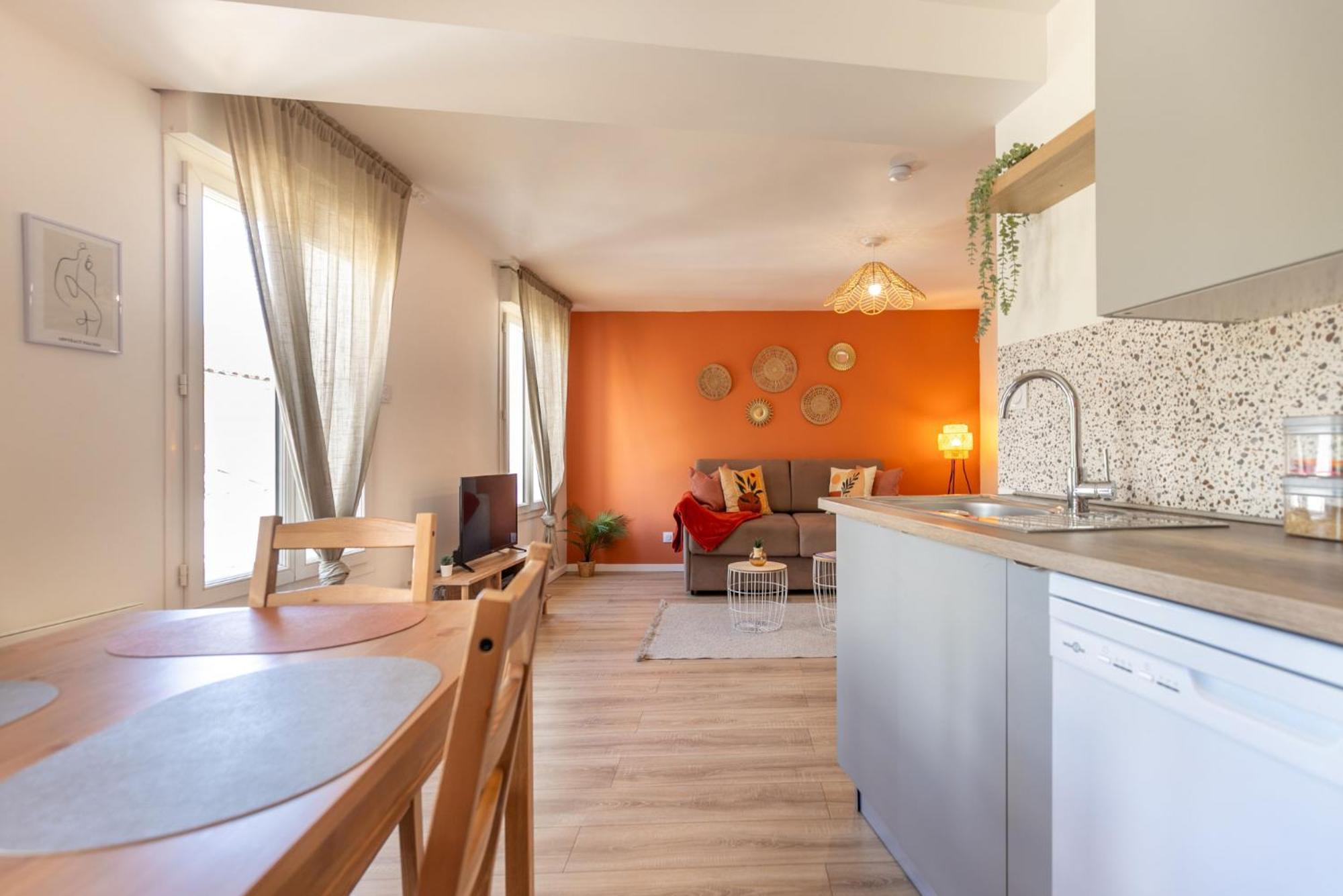 Le Corallo - T2 Cosy Et Moderne En Hyper-Centre Bergerac Kültér fotó