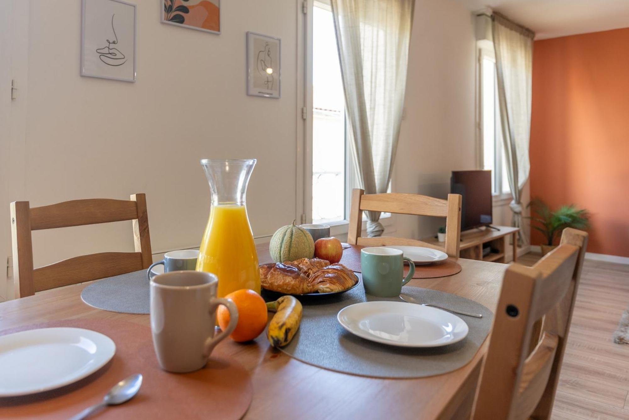 Le Corallo - T2 Cosy Et Moderne En Hyper-Centre Bergerac Kültér fotó